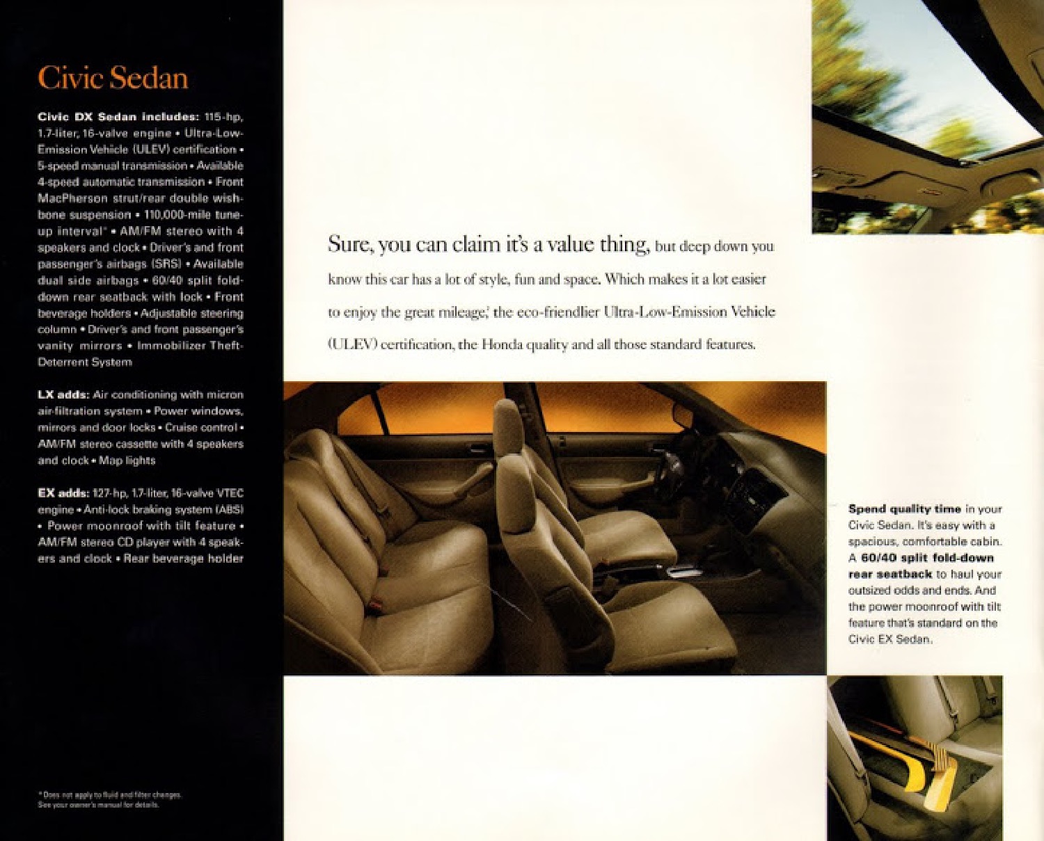 2002 Honda Brochure Page 18
